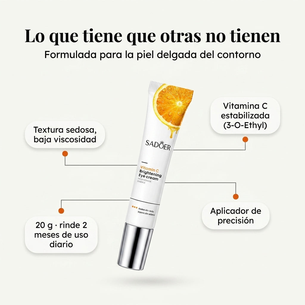 Contorno de ojos antiedad Ojeras Vit C - id32821 — vista 3